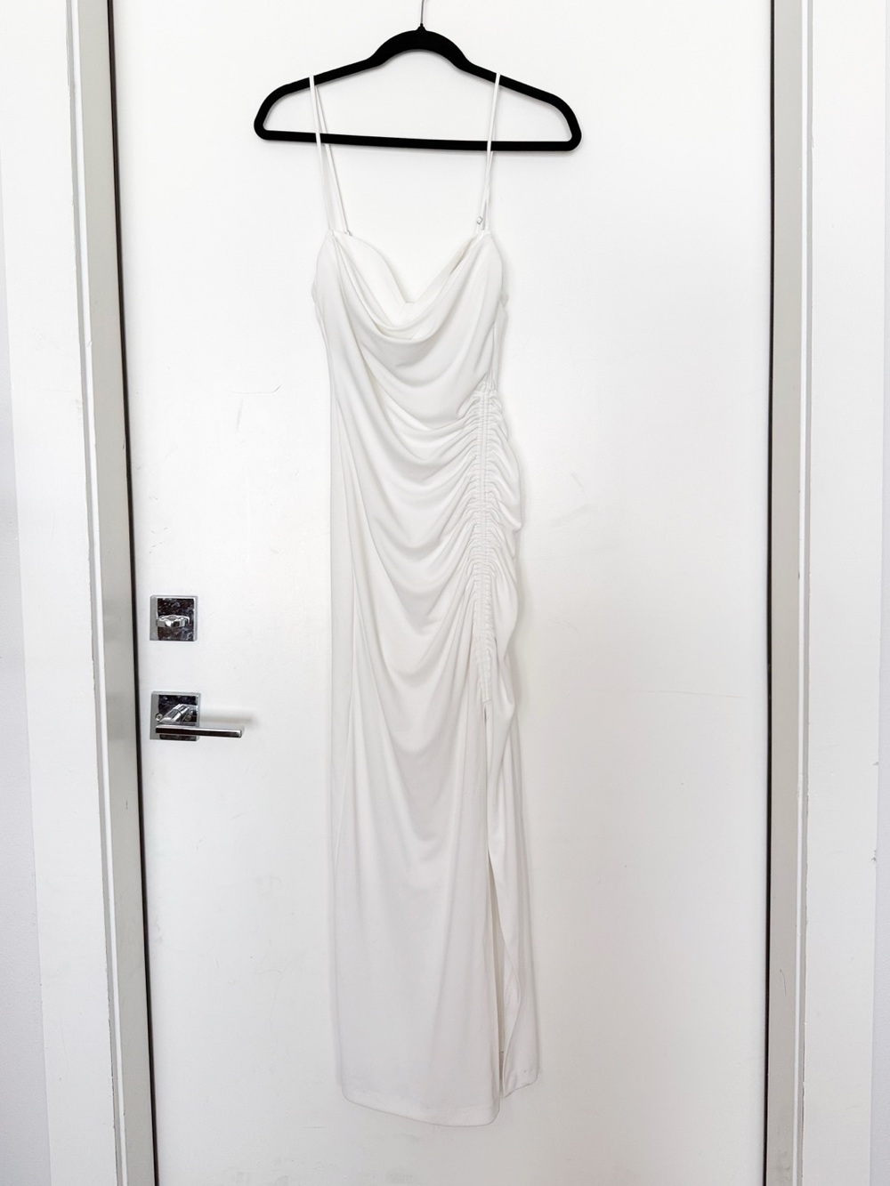 Zara Bodycon White Bustier Maxi Dress - Picture 2 of 5